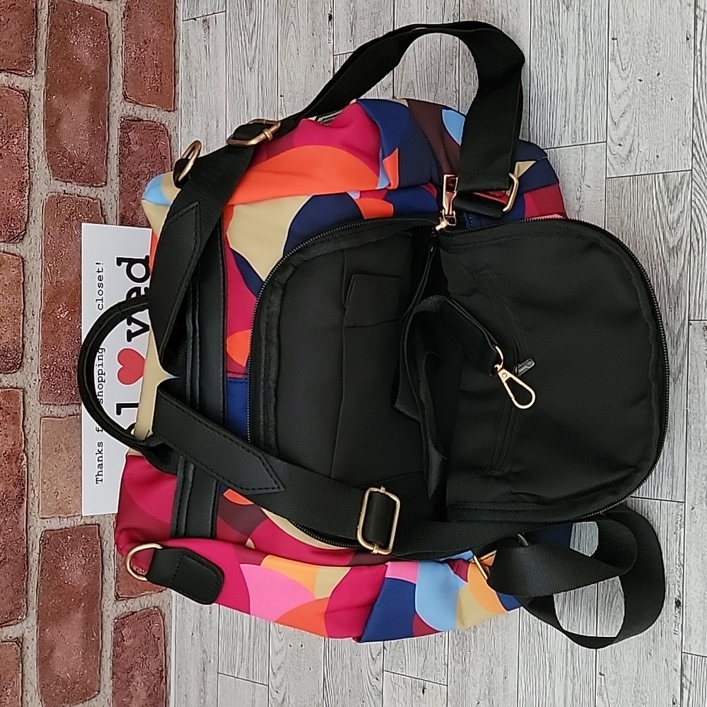 Poaba Lightweight MultiColor "The Oxford" Backpack - Picture 9 of 10